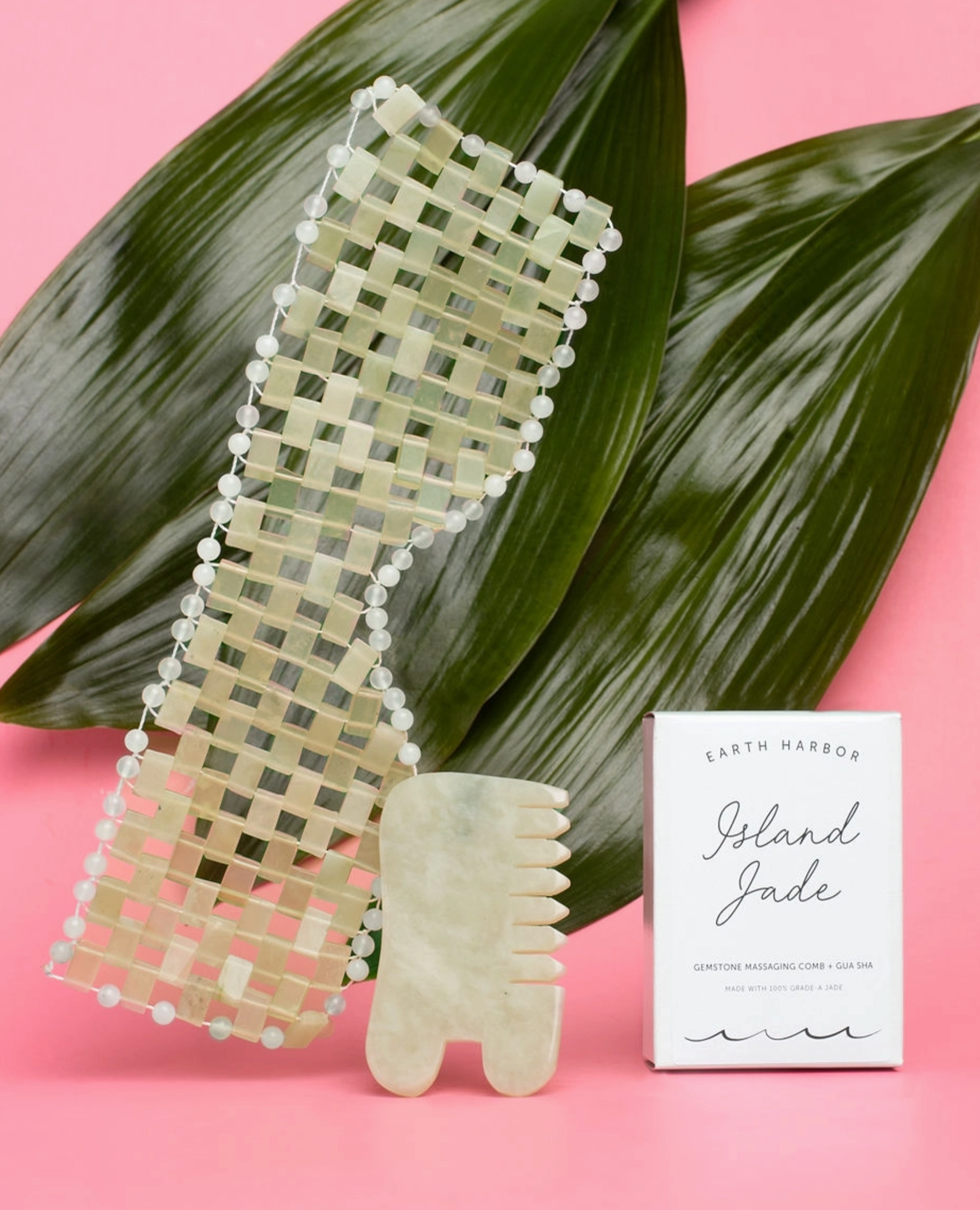 Gua Sha en jade - FloraPharma