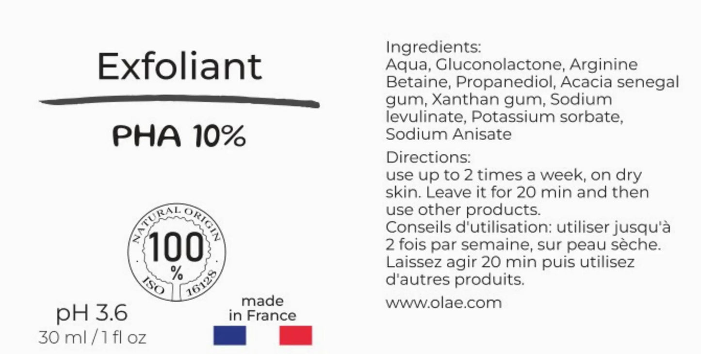 Exfoliant pour le visage - FloraPharma