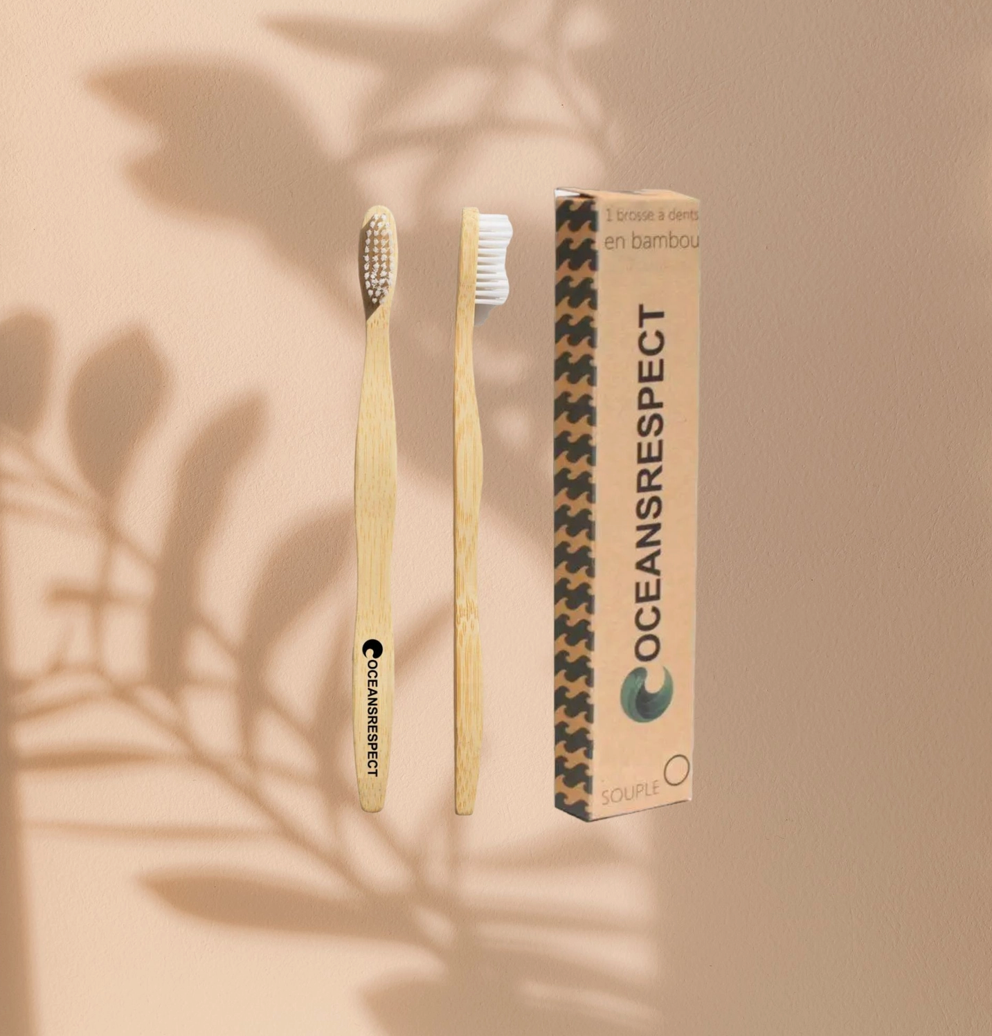 Brosse à dents en bambou - Enfant - Souple - FloraPharma