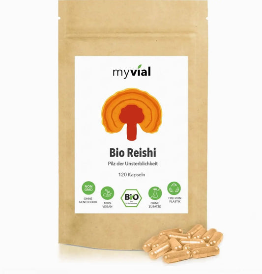 Gélules végétaliennes de Reishi bio - FloraPharma